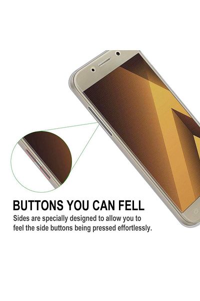 OEM Carcasă completă TPU 360° (față + spate), ultra-subțire 0.3 mm pentru Samsung Galaxy A5 (2017), Transparentă