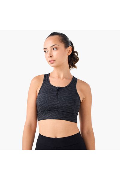 Kappa Printed Racerback Sports Bra
