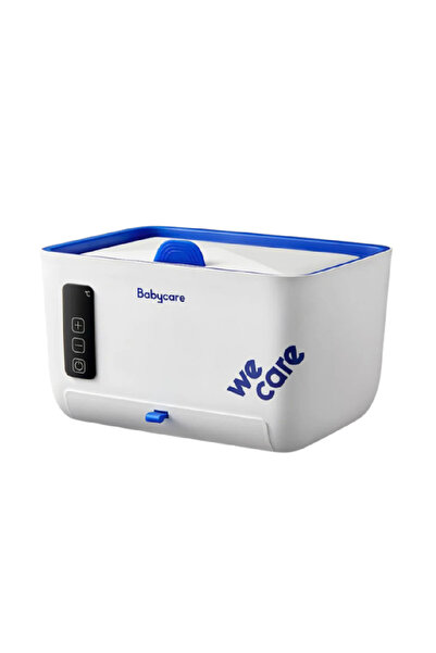 Baby Care Baby Wet Wipe Machine with Heater, White/Blue, Standard Compatible