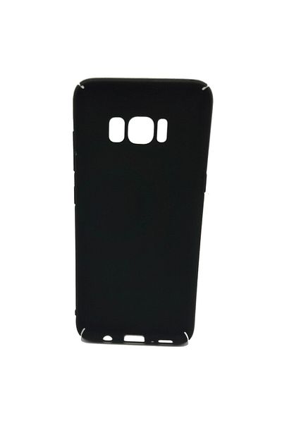 BLACK Husă de protecție din plastic solid pentru Samsung Galaxy S8, neagră