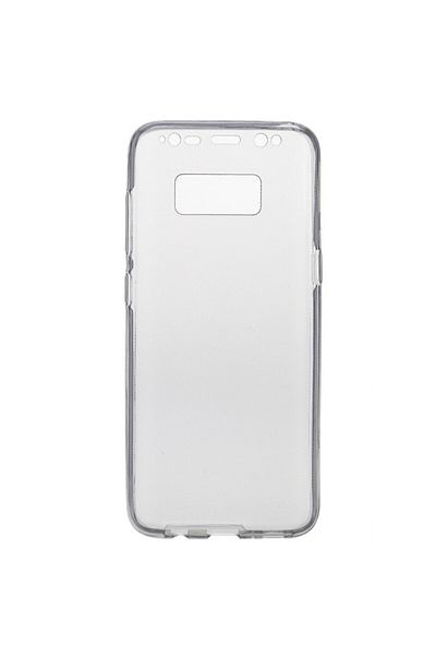 OEM Carcasă de protecție față + spate moale din TPU pentru Samsung Galaxy S8 Plus, TPU 0.3 mm, gri