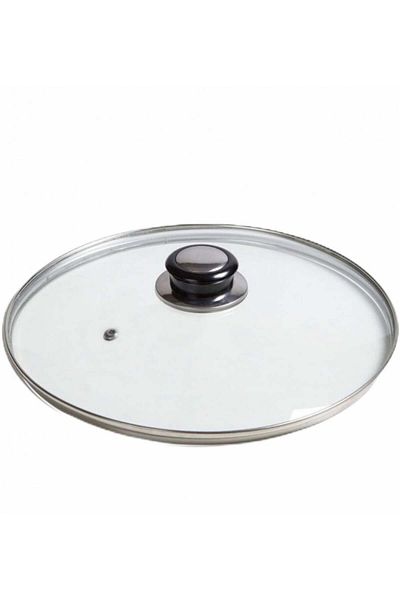 OEM Round lid, transparent glass, 26 cm