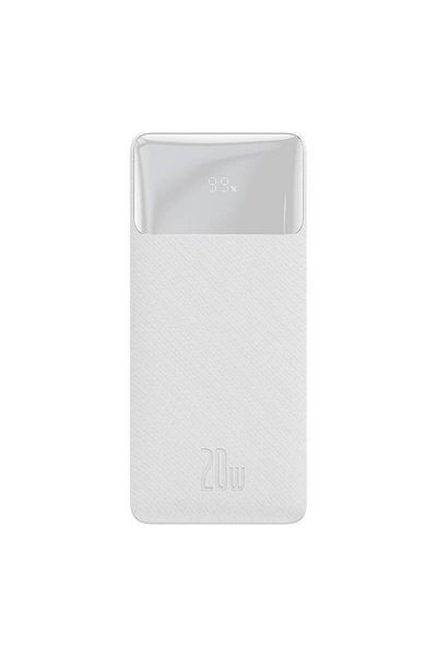Baseus External battery, Baseus, Bipow, 20000 mAh, 20 W, White