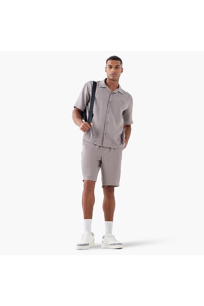 Emperor Emperor Printed Shorts with Drawstring Waistband and Pockets