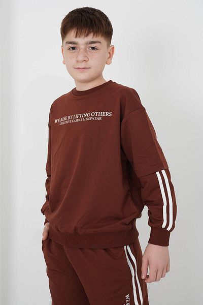 HayKids Σετ αθλητικής φόρμας με δύο νήματα από ύφασμα για αγόρια με στάμπα