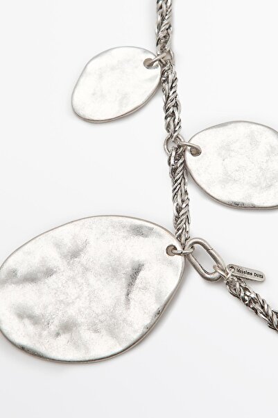 Massimo Dutti Madalyonlu kolye