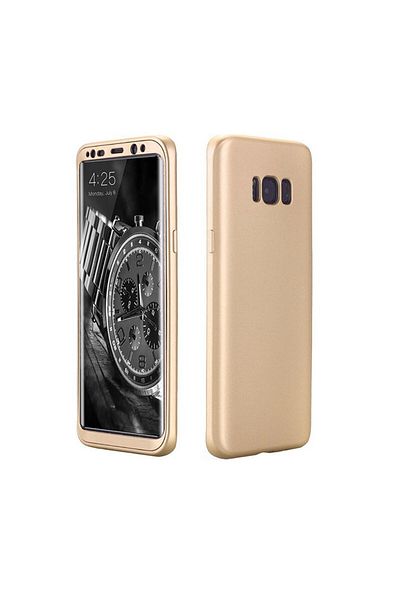 Gold Carcasă MyStyle Full Body aurie pentru Samsung Galaxy S8
