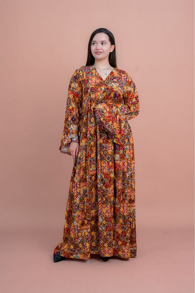 IKKXA Abstract Geometric Maxi