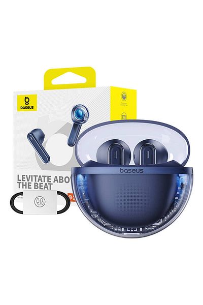 Baseus Căști intraauriculare Baseus Bowie E5x, fără fir, Bluetooth 5.3, microfon, albastre