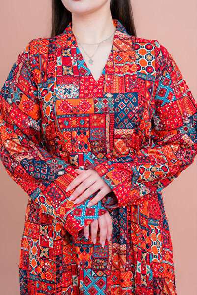 IKKXA Abstract Geometric Maxi