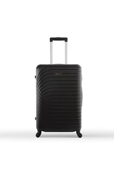 PARAJOHN sparkle 1 Piece Cabin Size Luggage-black