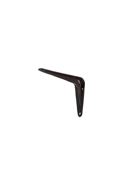 Generic ACE Drop-Leaf Support Decorative Steel Shelf Bracket Brown 3 x 4inch 5602701