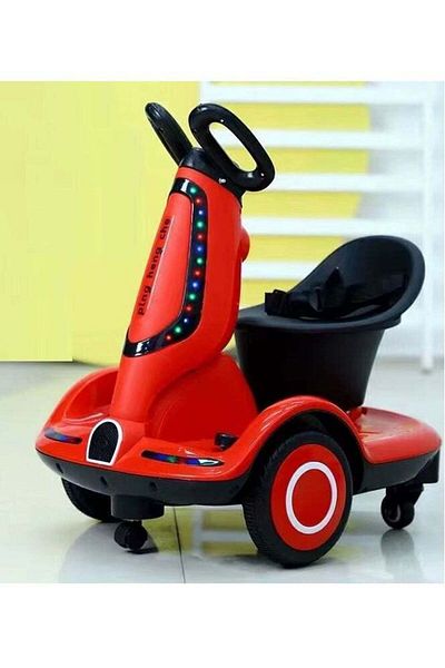 Generic Electric Multifunction Scooter For Kids - Quad Wheels With Dual Motor, Music And Lights