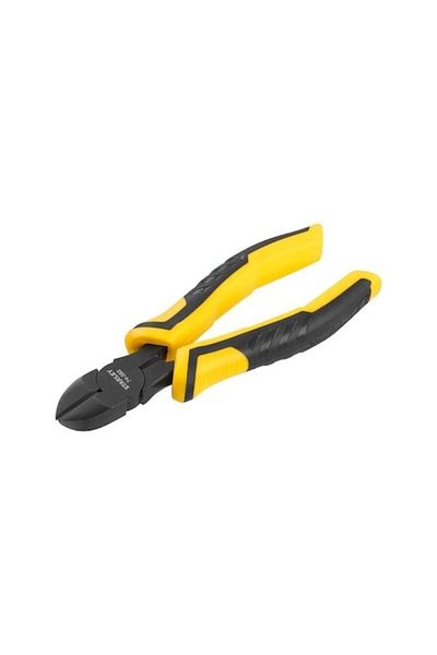 Generic Stanley Dynagrip Corrosion-Resistant Diagonal Cutting Pliers Black and Yellow 150mm STHT0-74362
