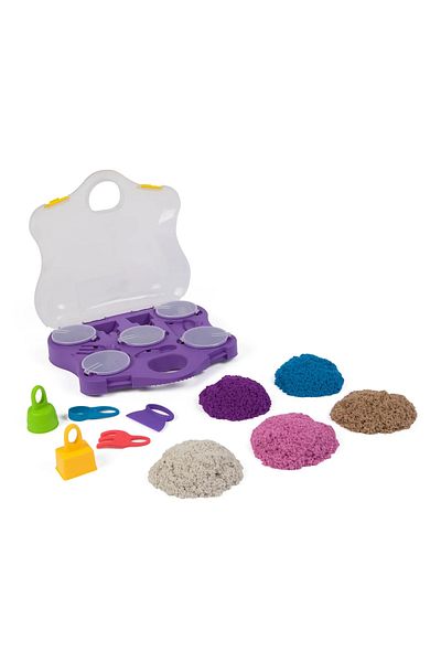 Kinetic Sand VARIETY CASE BEACH BAG SET