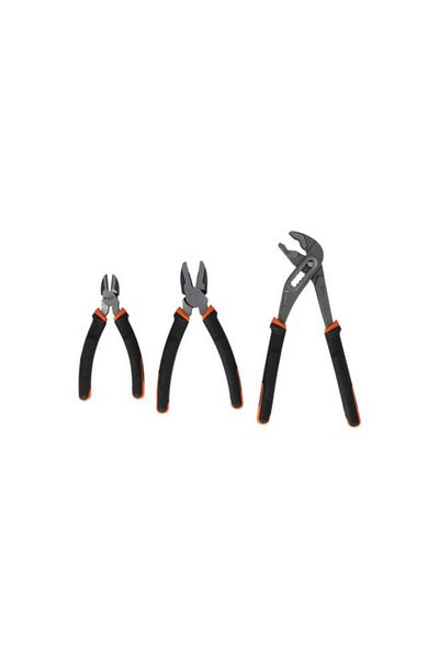 Generic Tactix 204007 3-Piece Plier Set
