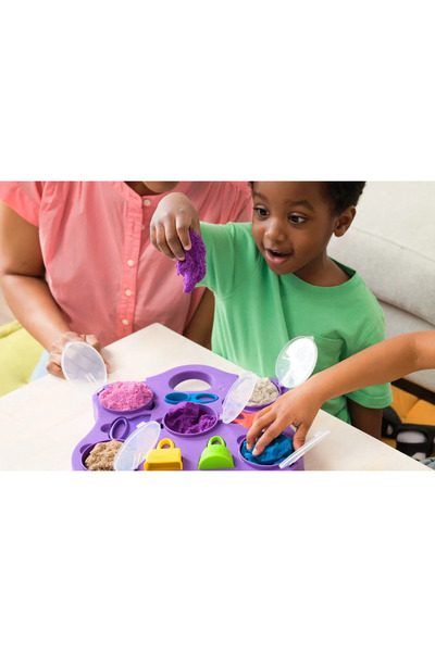 Kinetic Sand VARIETY CASE BEACH BAG SET