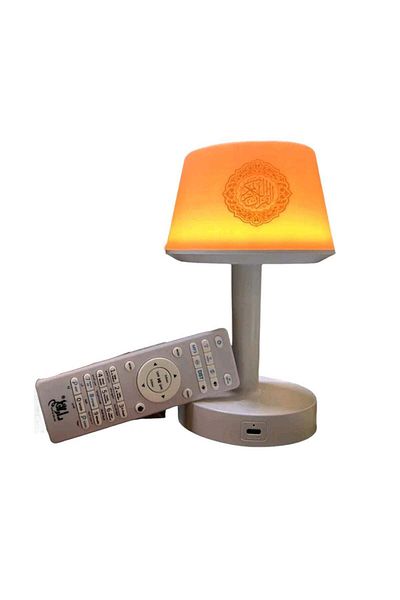Generic Smart Touch Quran Speaker Desk Lamp with Bluetooth LED Lamp with Remote Control