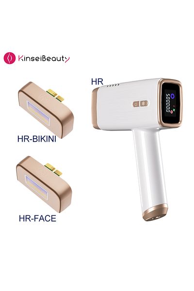 KINSEI BEAUTY KBE3 Laser Hair Removal Device Ice Cooling HR BK FA 500,000 Flashes
