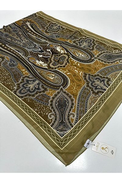 HAREM SCARF Harem Pattern Voile Silky Shawl Hvd0606