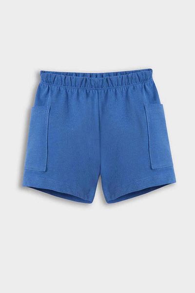 DeFacto Palm Printed Blue Baby Boy Top-Underwear Set E6838A5/Be422