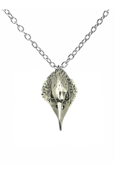 Herşey Nota Unisex Necklace with Eagle Head Figure - Symbol of Power and Nobility - 60 cm Chain