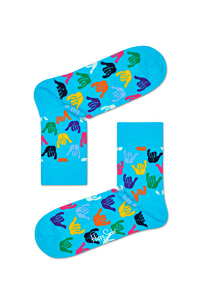 Happy Socks جورب فضفاض معلق بنصف رقبة