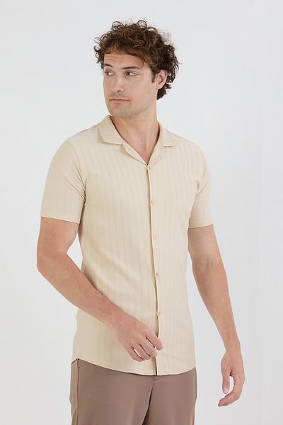 Fulla Moda Basic Striped Shirt
