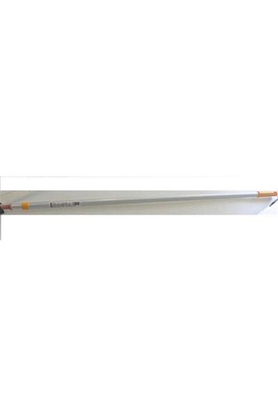 Generic ACE Telescopic Extension Tube Silver and Yellow 1.2-2.4m