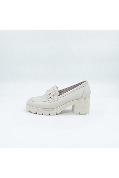 EQUE 2683 Kadın Deri Ayakkabı (6cm)