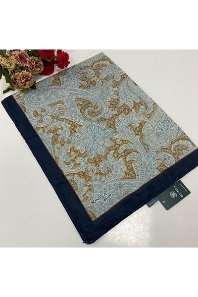 Bonjela Μαλακό βαμβακερό σάλι Etro Pattern LBS2004