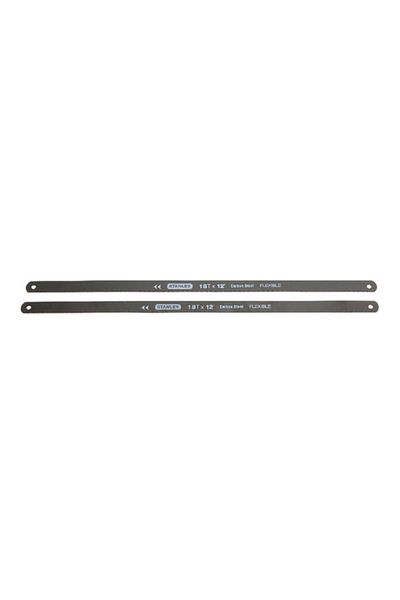 Generic Stanley 2-Piece 18TPI Hacksaw Blade Black 12inch