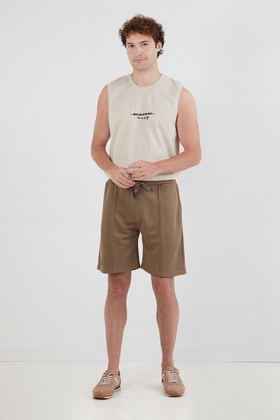 Fulla Moda Σορτς με ελαστική μέση και τσέπη