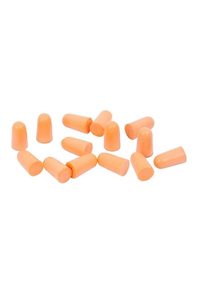 Generic سدادات أذن دائرية لحماية السمع للاستخدام مرة واحدة من تاكتكس، 14 قطعة، برتقالية 488006