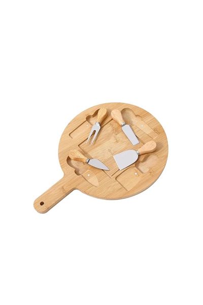 OEM Platou servire branzeturi cu 4 accesorii 30x40 cm