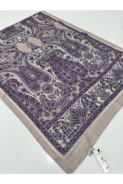 HAREM SCARF Μεταξένιο σάλι με μοτίβο Harem HVD0303