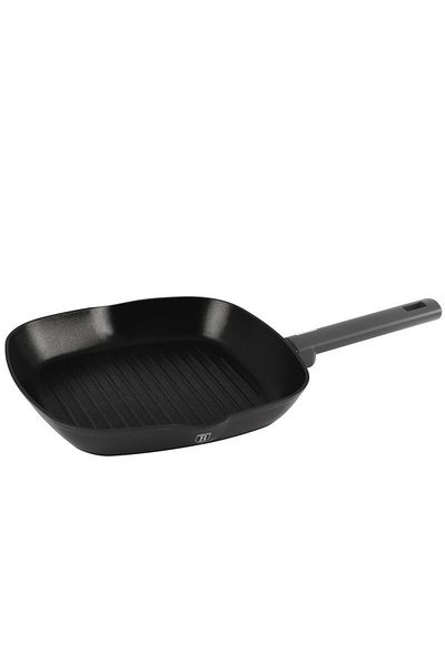 Berlinger Haus Grill pan with titanium surface 28 cm Anthracite Collection