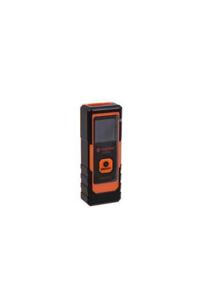 Generic Tactix Compact Laser Distance Measurer Black and Orange