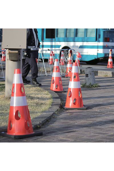 CARBOY Approved Wind Warning Cone 70cm