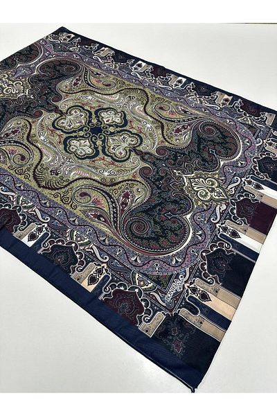 Bonjela Μαλακό βαμβακερό σάλι Etro Pattern LBS1707
