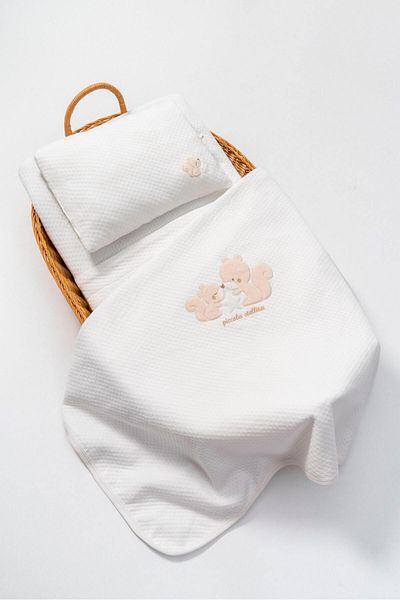 Bebitof Cute Starry Squirrels Patterned 0-24 Months 3 Piece Changing Set