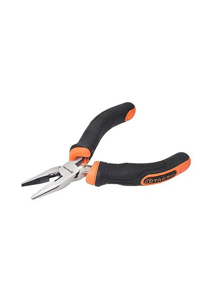 Generic Tactix Mini Long Nose Plier Black and Orange 4-3/4inch