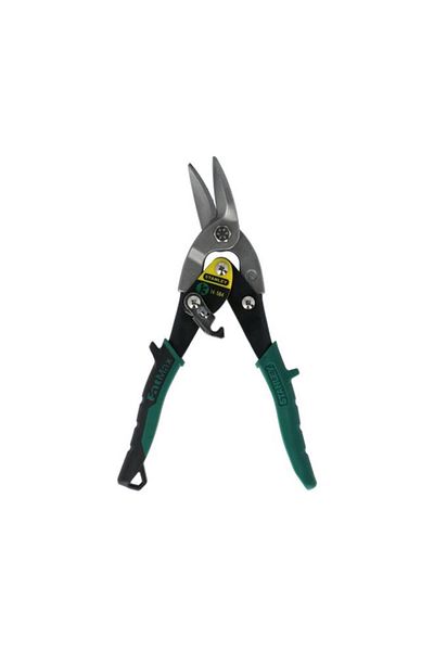 Generic Stanley Right Cut Bi-Metal Chromium-Vanadium Steel Aviation Snips Multicolor 254mm 2-14-564