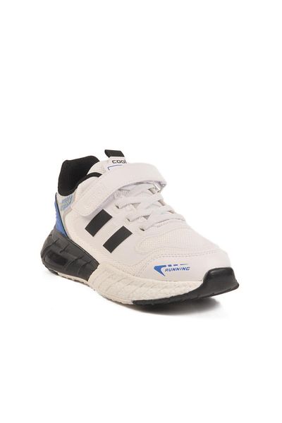 WALKWAY Pantofi casual pentru copii din material textil alb Cool Ukon F