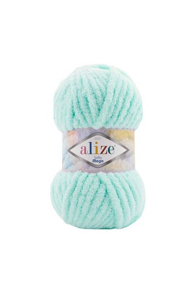 Alize 3 spools of Eliza Softy Mega yarn, color number 669