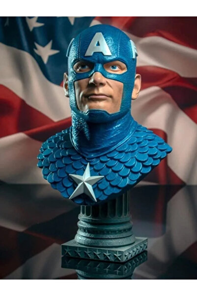 Diamond Select Toys Marvel Comics - Captain America Legends in 3-D 1/2 Scale Limited Edition Büst