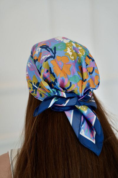 Ladies&Gentlemen Eșarfă colorată cu modele florale
