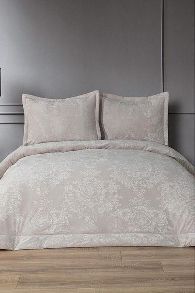 Çeyiz Diyarı Arbor Fiber Filled Double 250X255 cm Bedspread Cream