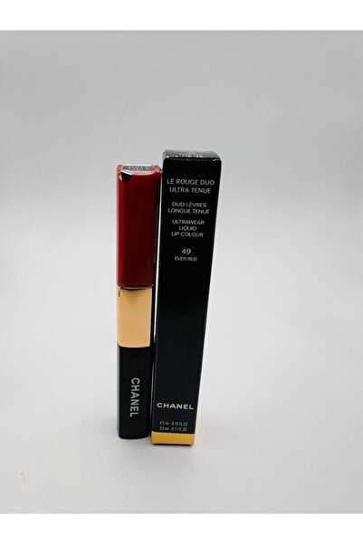 Gifts أحمر شفاه روج دبل إنتنس مع ملمع شفاه رقم 49 إيفر ريد