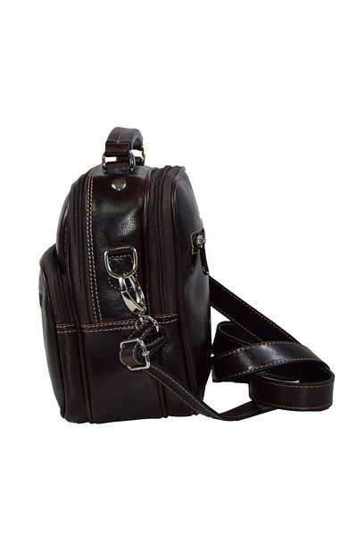 Magazinul de genti Men's genuine leather bag, model 016